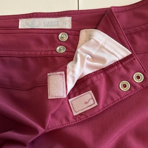 Carve Designs Deep Pink Women's Shorts Size 10 Like New - Picture 8 of 11
